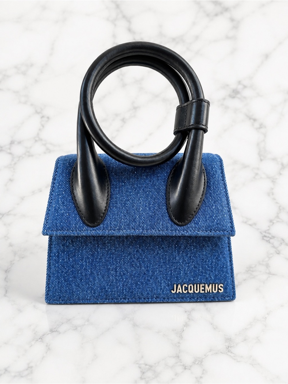 Jacquemus Denim Le Chiquito Noeud